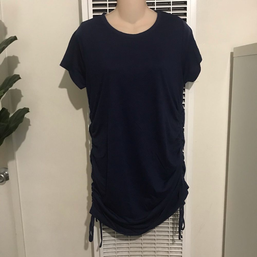 Blue touched T-shirt / Dress